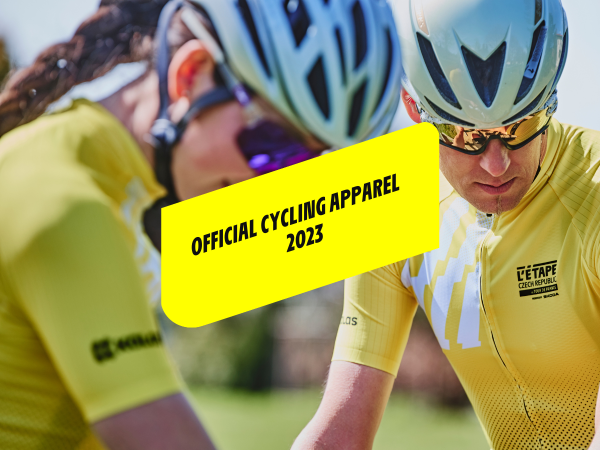 OFFICIAL CYCLING APPAREL L'ETAPE CZECH REPUBLIC 2023 BY KALAS IS HERE: WEAR YELLOW!