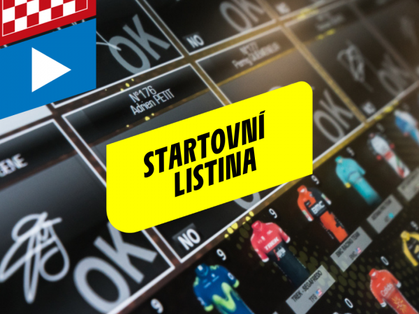 První verze Startovní listiny publikována