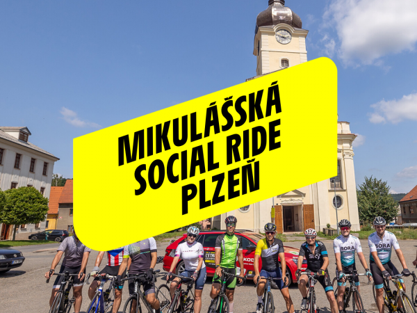 Mikulášská Social Ride v Plzni