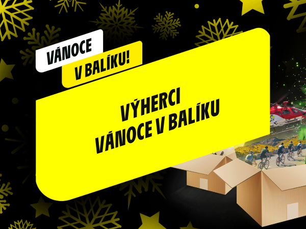 Výherci soutěže Vánoce v balíku