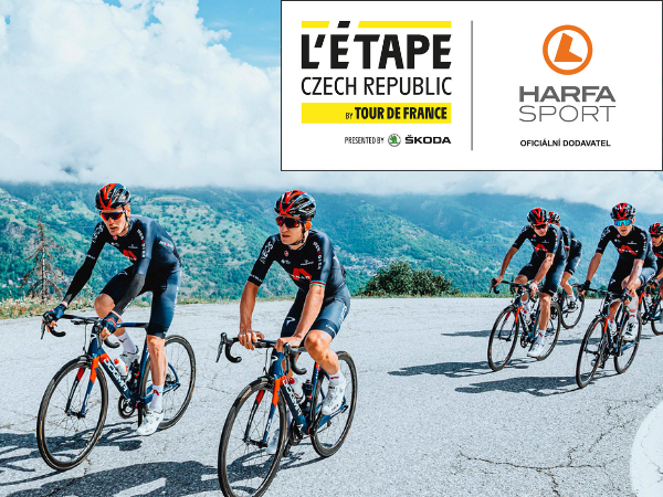 HARFASPORT oficiálním dodavatelem L'Etape Czech Republic