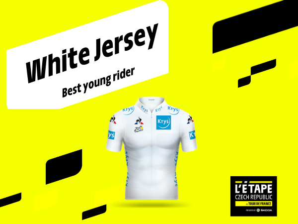 WHITE JERSEY FOR THE BEST YOUNG MAN ON TOUR