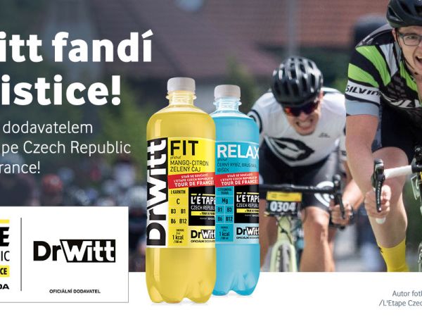 DrWitt je součástí pelotonu  L’Etape Czech Republic by Tour de France