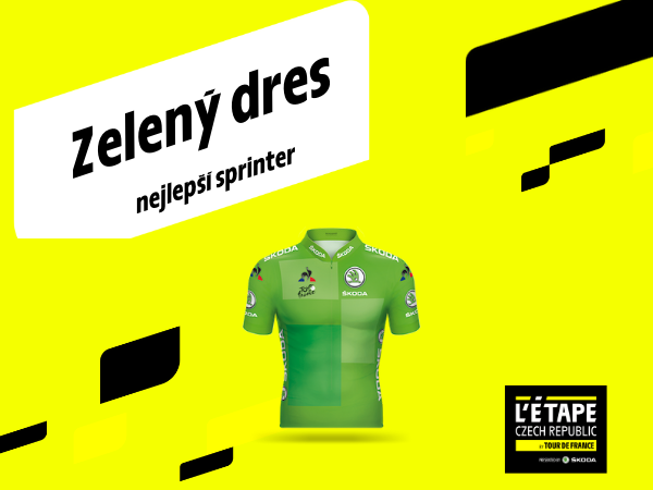 Zelený trikot pro nejlepšího sprintera