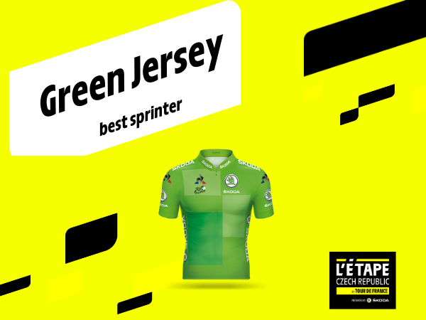 GREEN JERSEY FOR THE BEST SPRINTER
