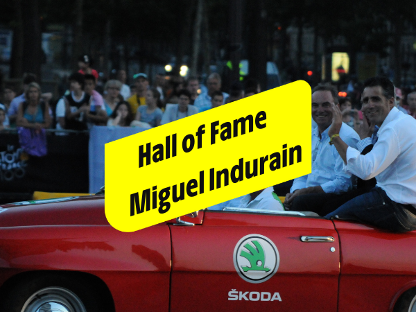 Miguel Indurain, 5 times in yellow
