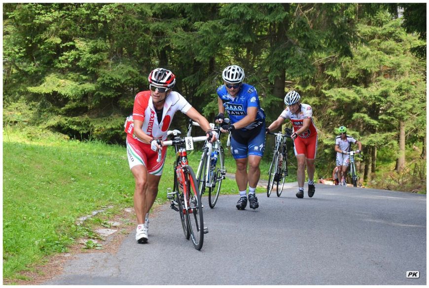 Začátek stoupání na Pražskou fakt bolí Začátek stoupání na Pražskou fakt bolí